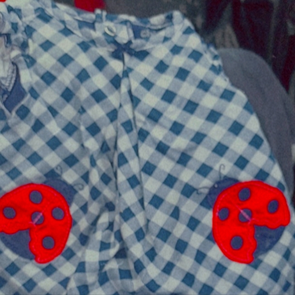 Ladybug romper